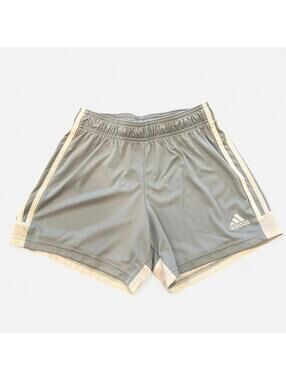 Y2K Adidas Baby Blue Athletic Shorts Striped XS
